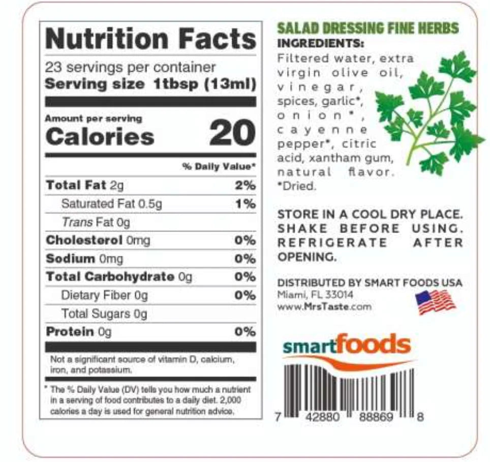 FINE HERBS SALAD DRESSING